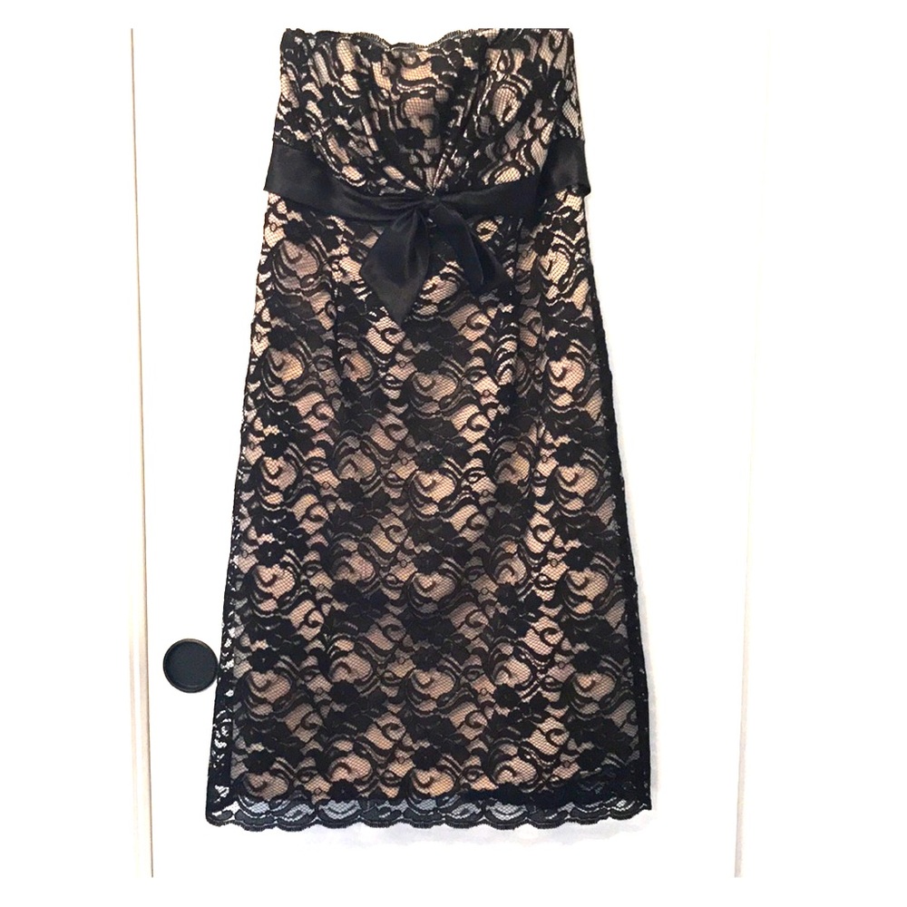 Black Lace Party Dress